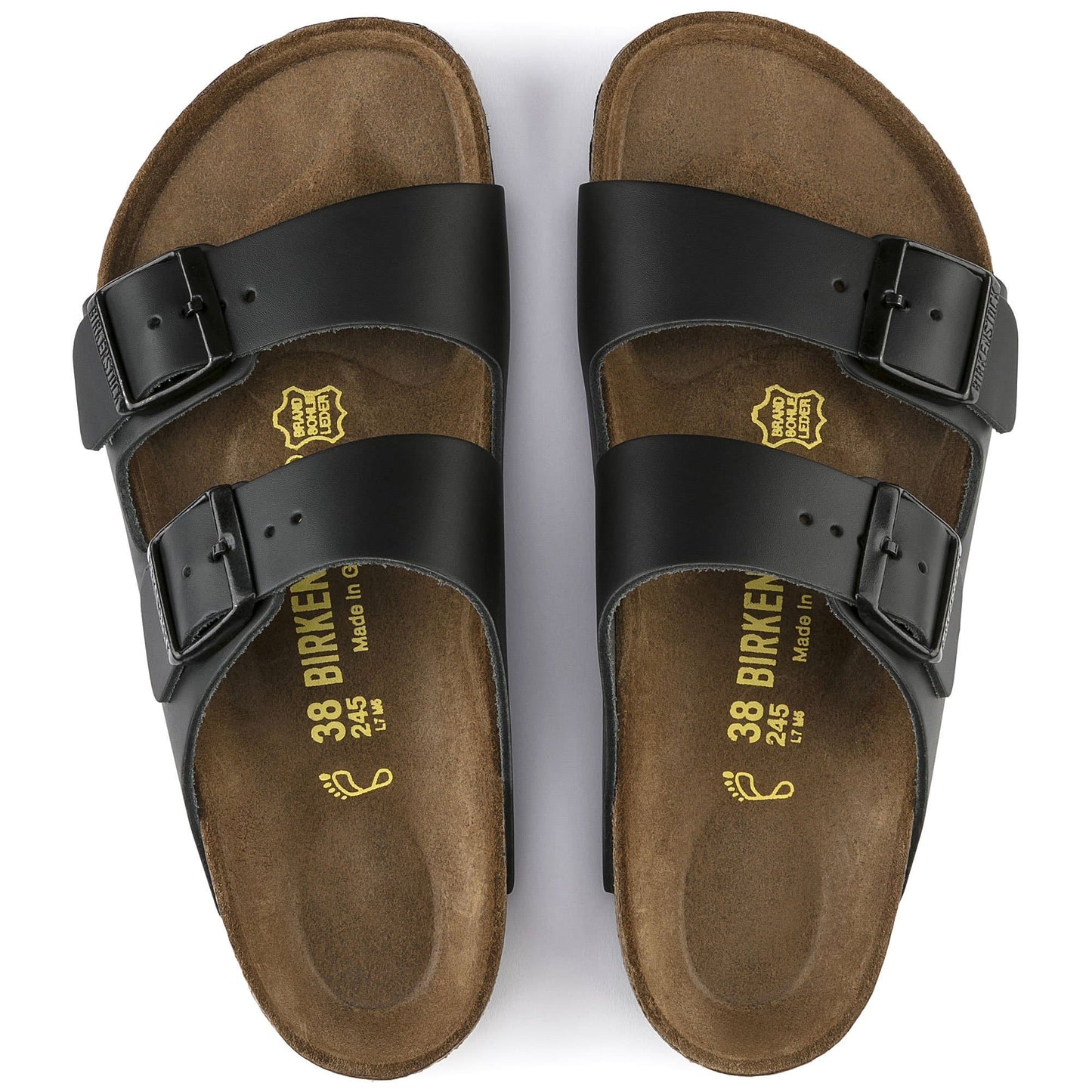 BIRKENSTOCK Arizona Natural Leather - Black