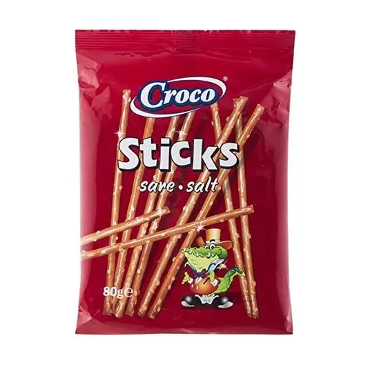 Croco Salted Crackers Sticks 80 g