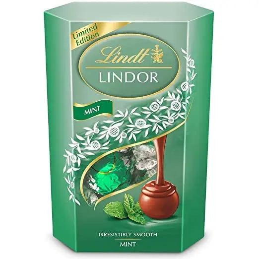 Lindt Lindor Dark Mint Chocolate Truffles 200 g