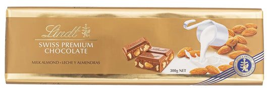 Lindt Gold Tab Almond Milk Chocolate 300 g