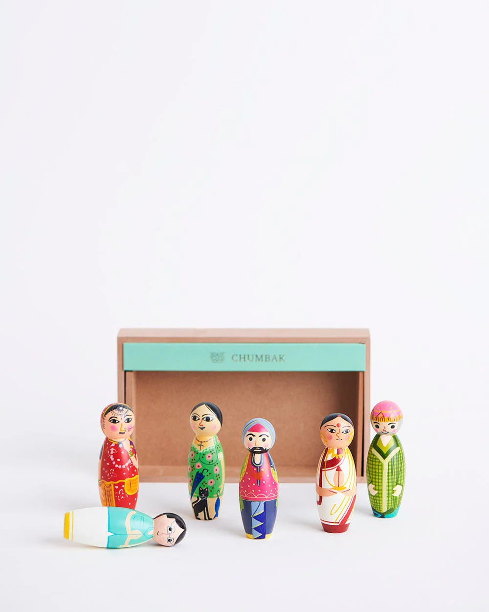 People of India Figurines Gift Box - Set of 6