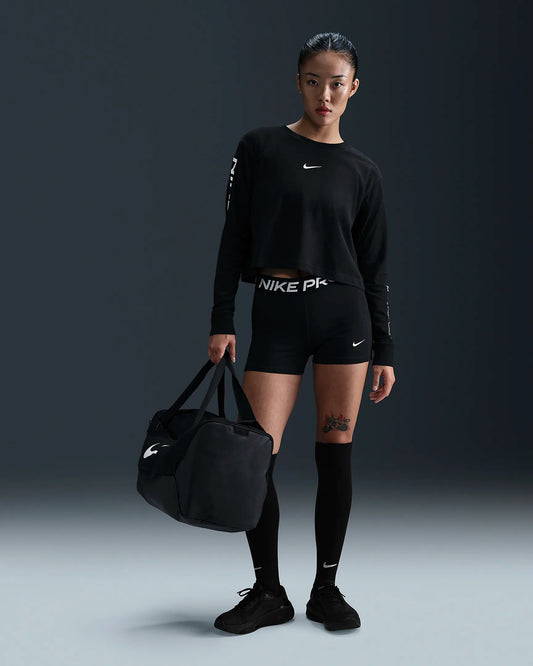 Nike Pro Women's Dri-FIT Long-Sleeve Cropped T-Shirt