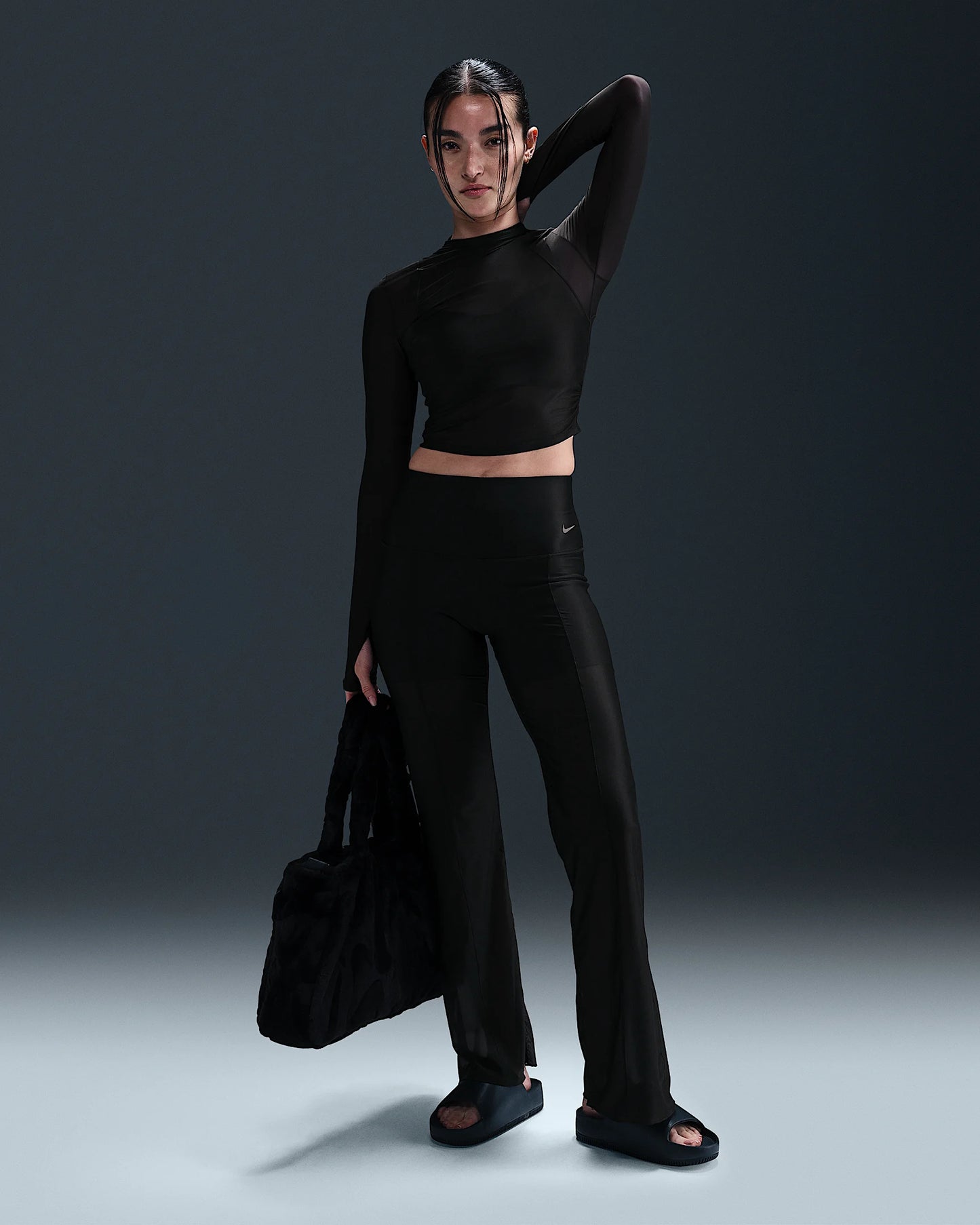 Nike Zenvy Women's Dri-FIT Long-Sleeve Sheer Top