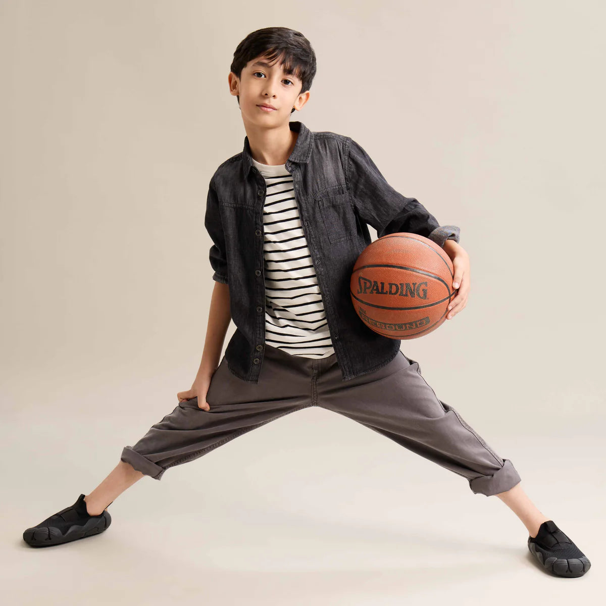 Aretto Leaps Kids Shoes S1 (EU 20 - 22) / All Black