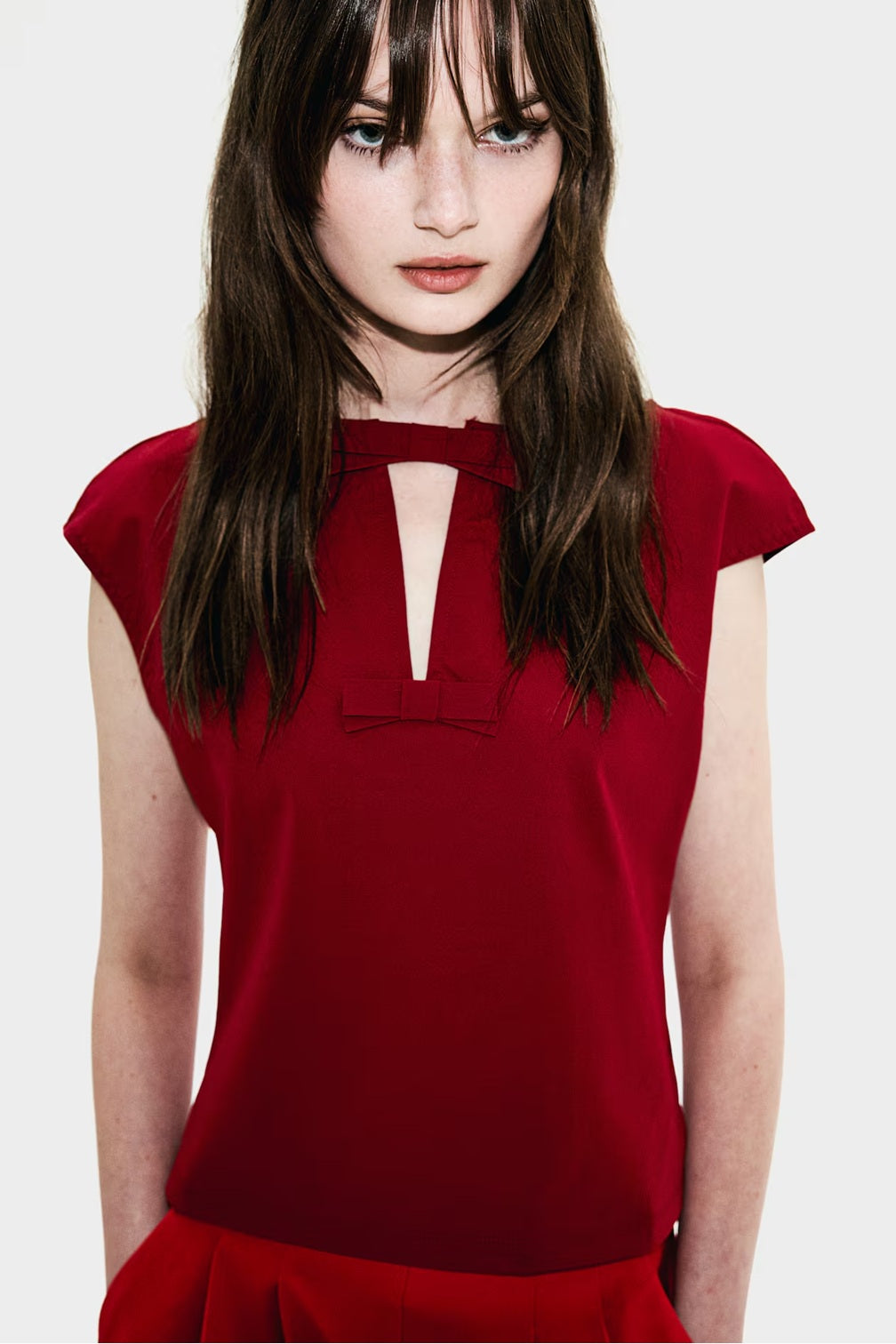H&M Bow-Front Top