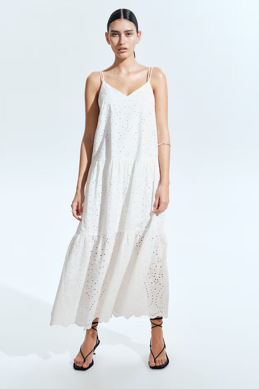 H&M Broderie Anglaise Dress