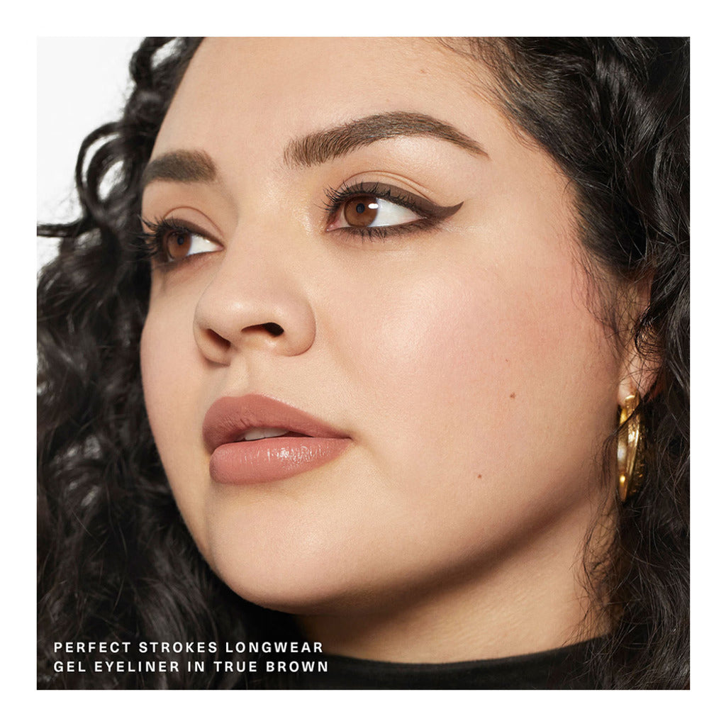 RARE BEAUTY Perfect Strokes Longwear Gel Eyeliner – True Brown