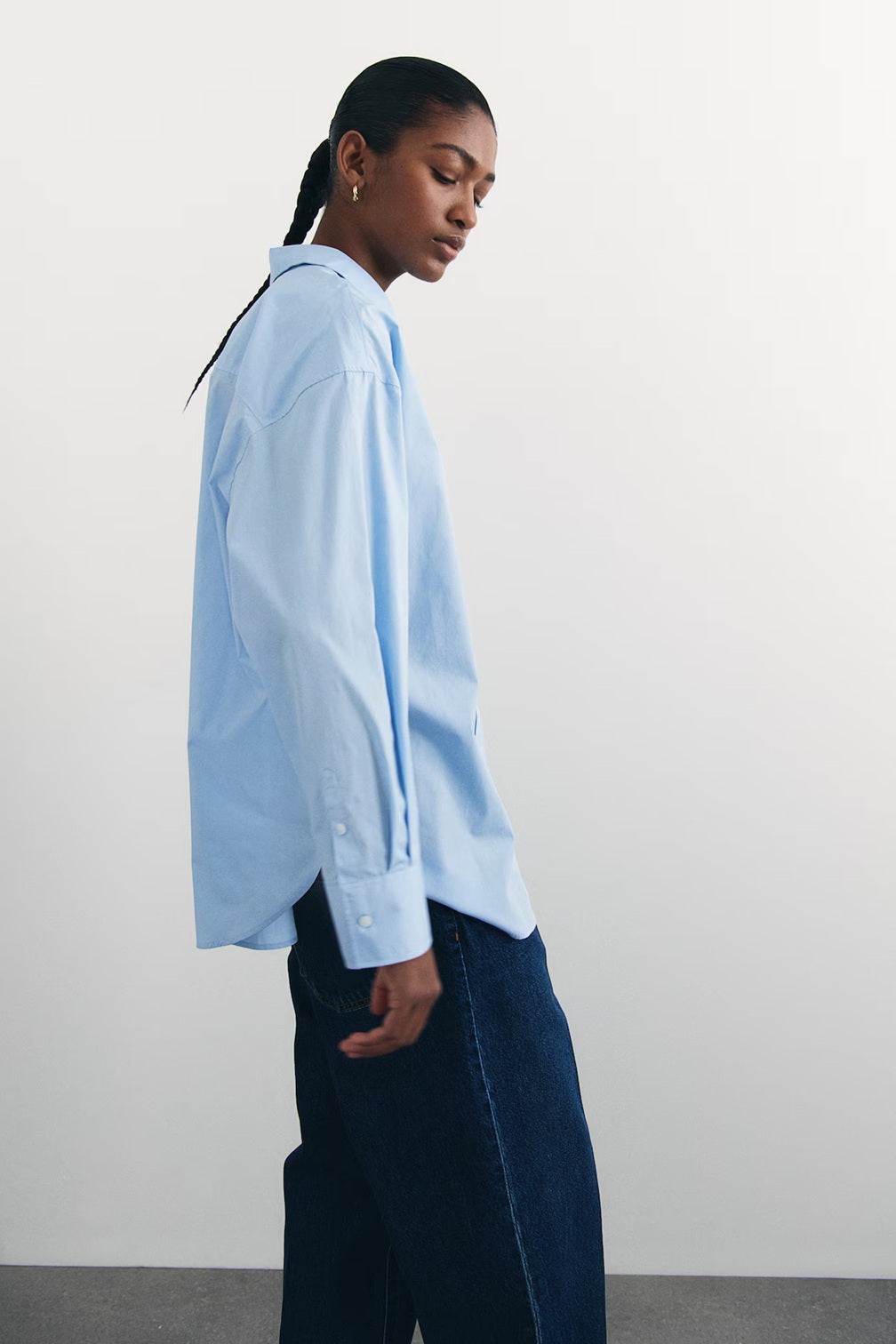 H&M Loose-Fit Cotton Shirt