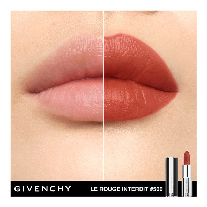 GIVENCHY Le Rouge Interdit Intense Silk Lipstick N500 Brun Mocha