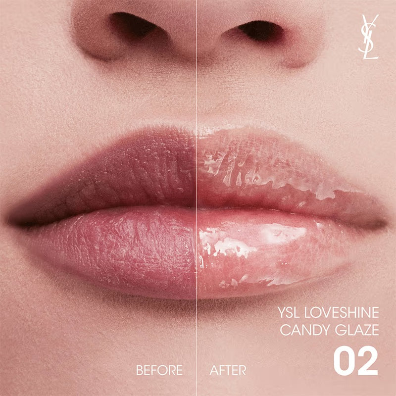YVES SAINT LAURENT Loveshine Candy Glaze 2 Healthy Glow Plumper - 3.2g