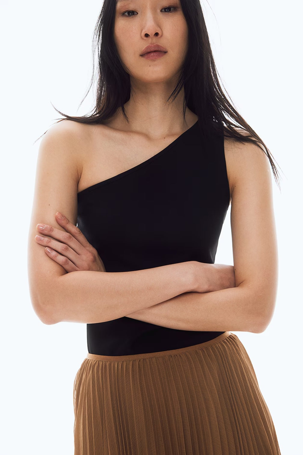 H&M One-Shoulder Vest Top