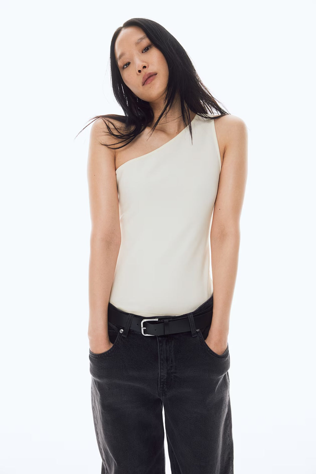 H&M One-Shoulder Vest Top