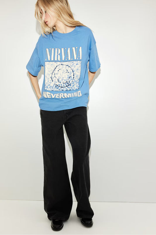 H&M Oversized Printed T-shirt