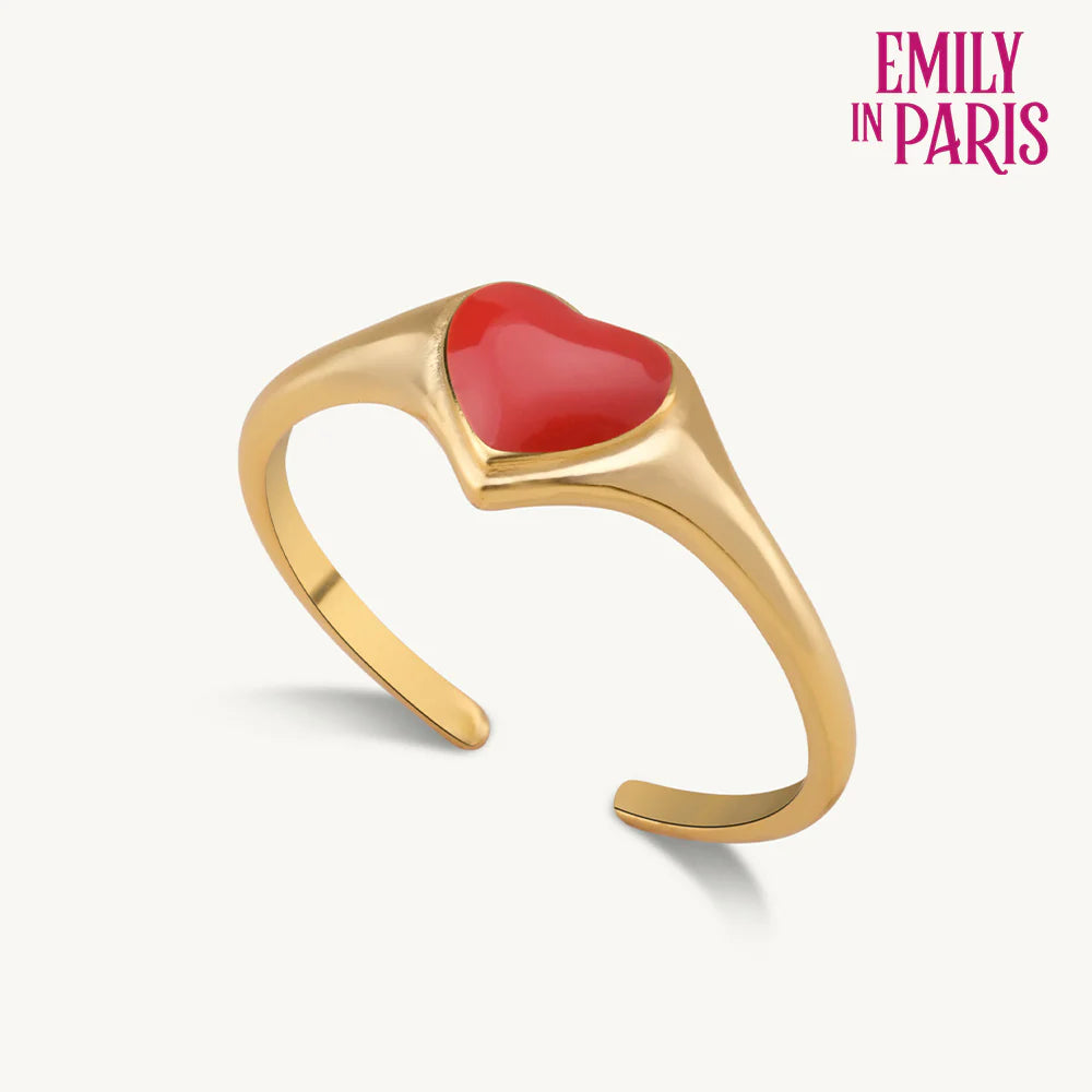 Red Heart Ring