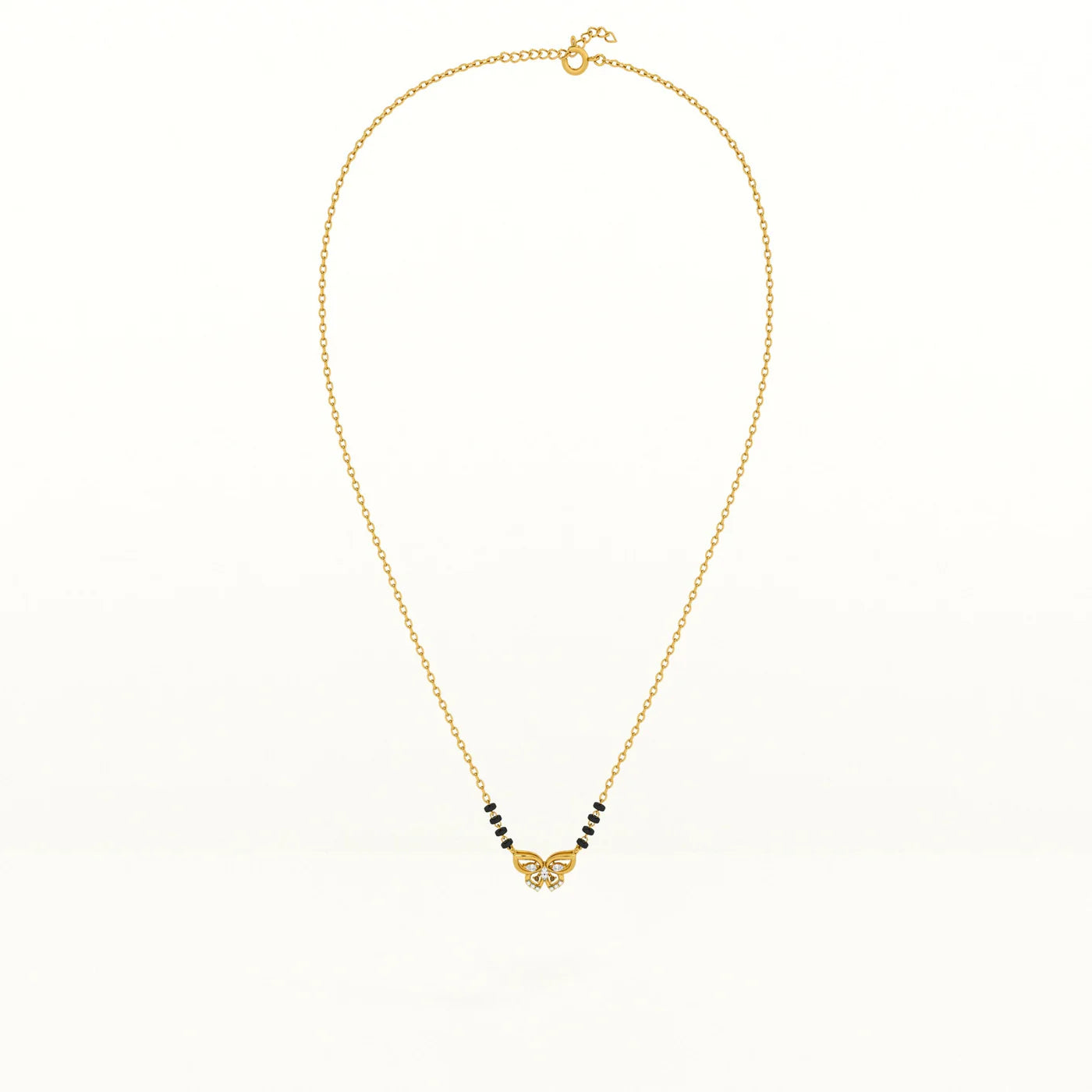 Wings Of Butterfly 925 Sterling Silver Mangalsutra