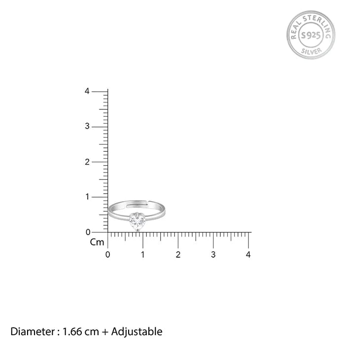 Silver Passionate Love Ring