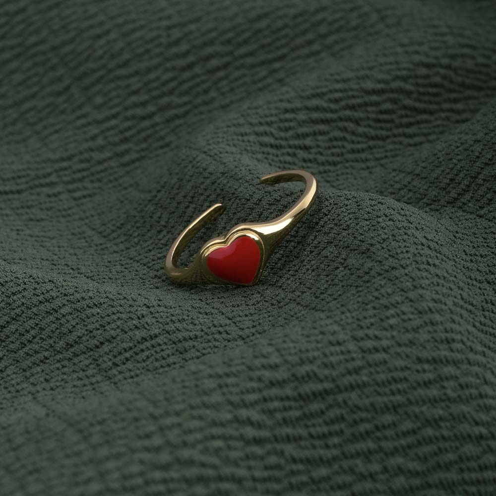 Red Heart Ring