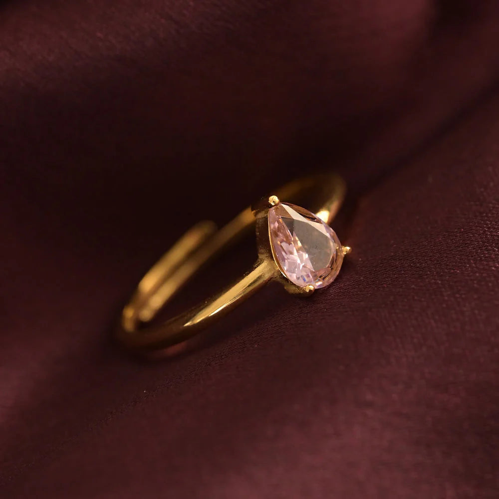 Droplet Blush Ring