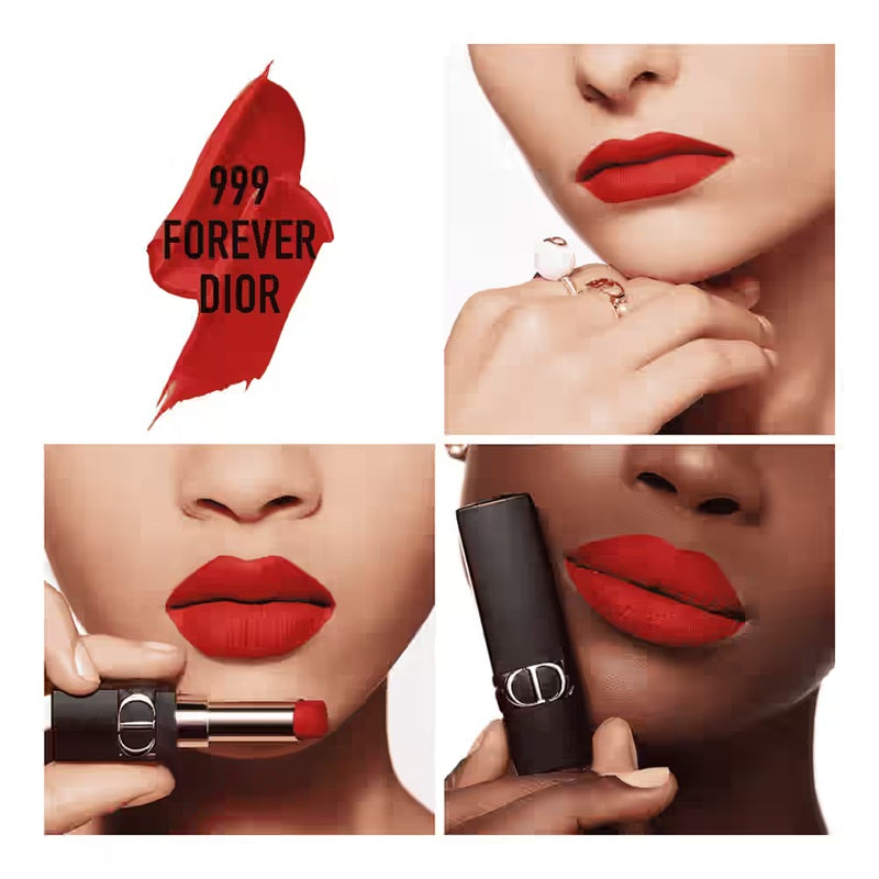 DIOR Rouge Dior Forever Lipstick - 999 Forever Dior