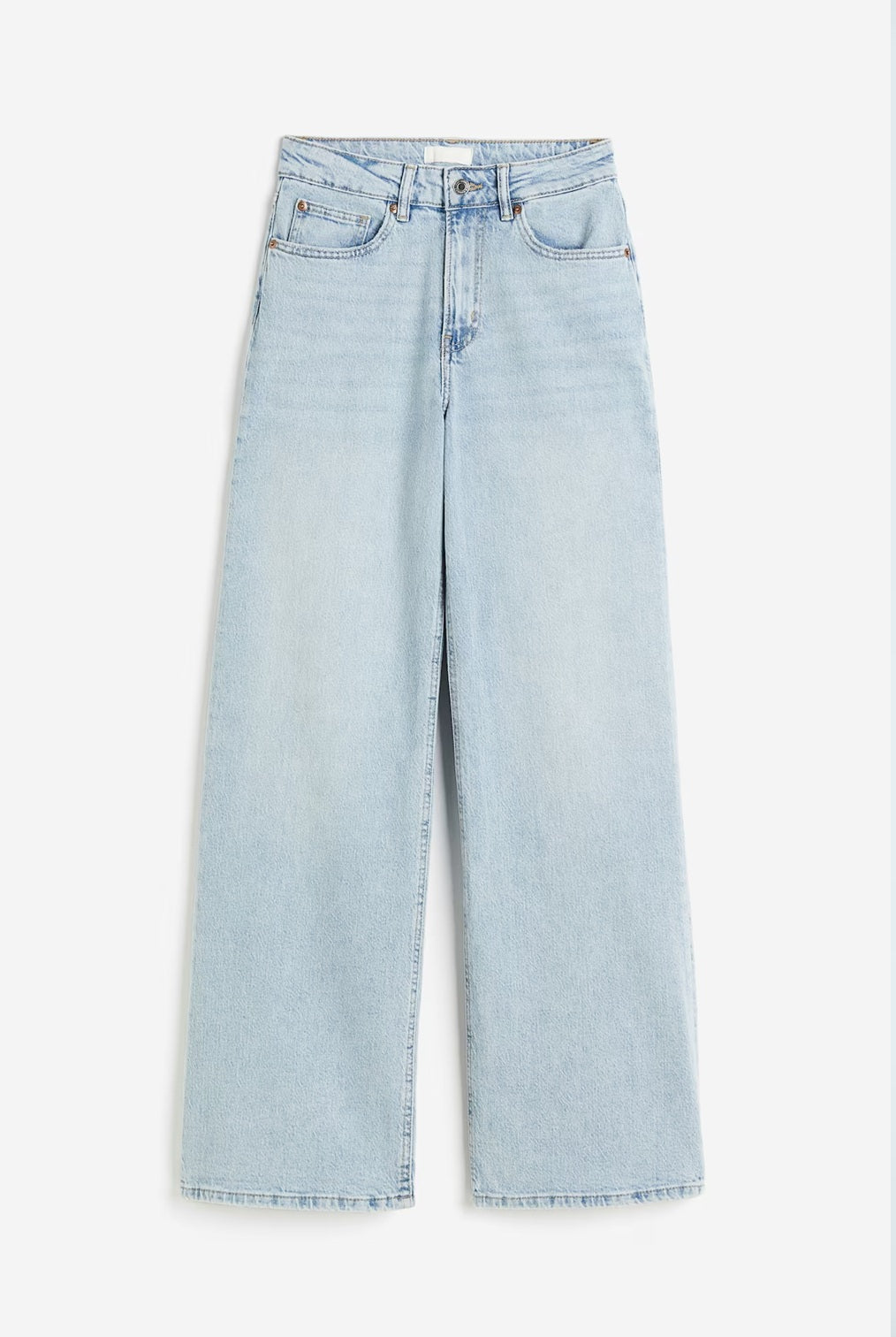 H&M Wide High Jeans - Light