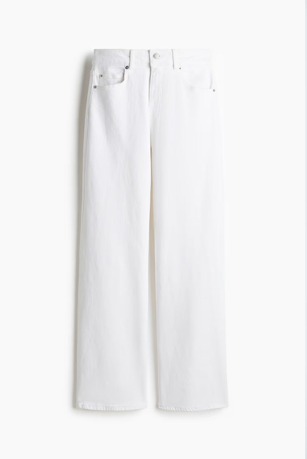H&M Wide High Jeans - Light