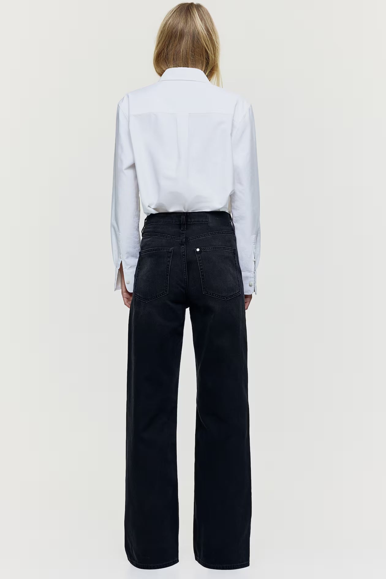 H&M Wide Ultra High Jeans - Dark