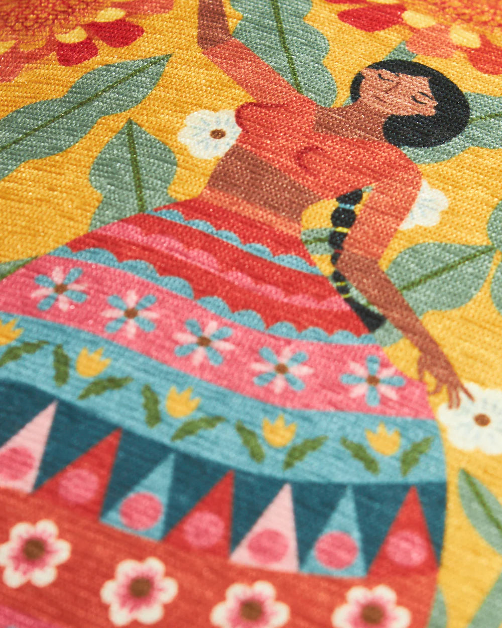 Marigold Lady Cushion Cover Set 16" - Set of 3