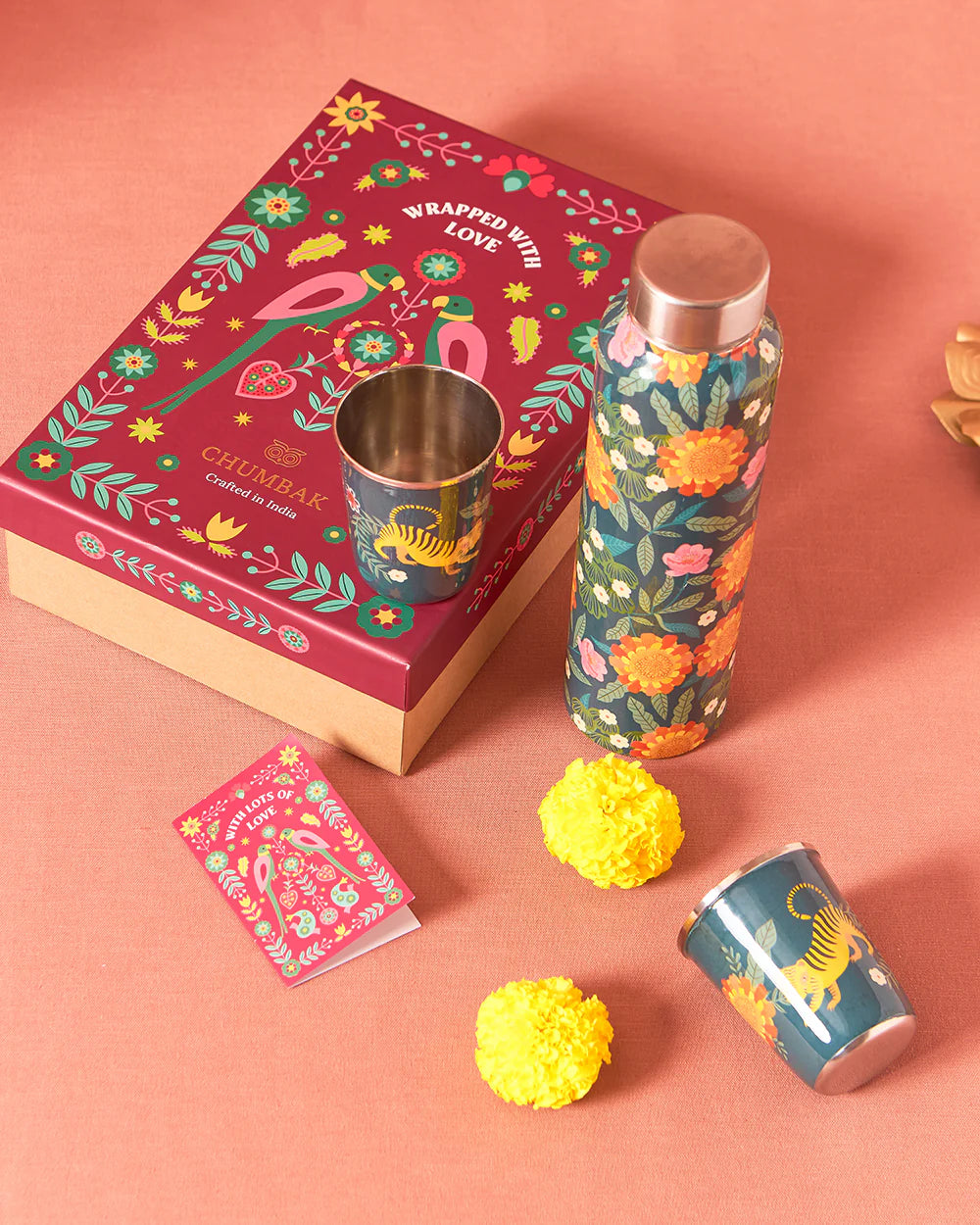 Marigold Drinkware Gift Set of 3