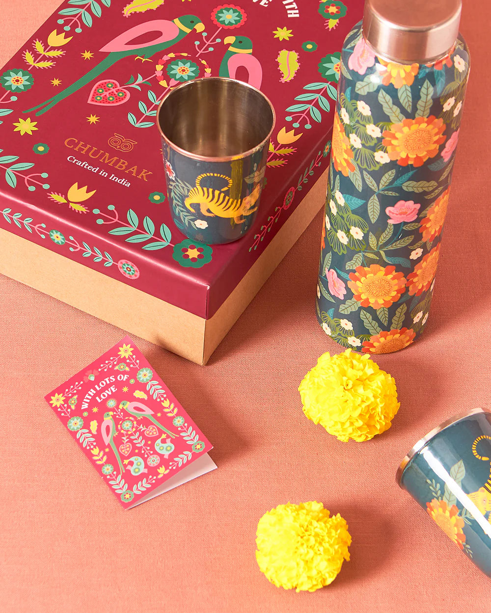 Marigold Drinkware Gift Set of 3