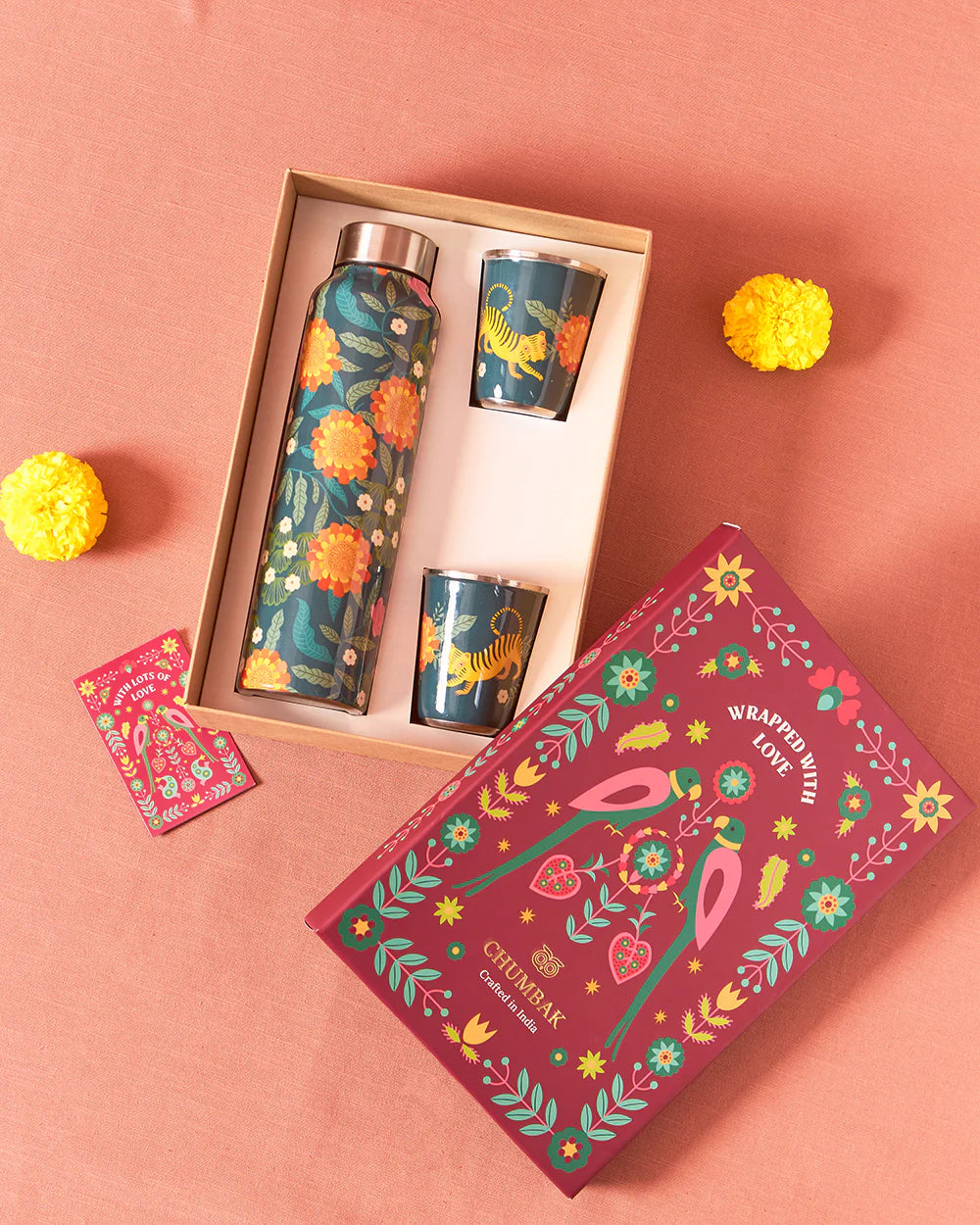 Marigold Drinkware Gift Set of 3