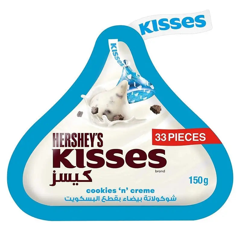 Hershey's Kisses Cookies And Creme 150 g