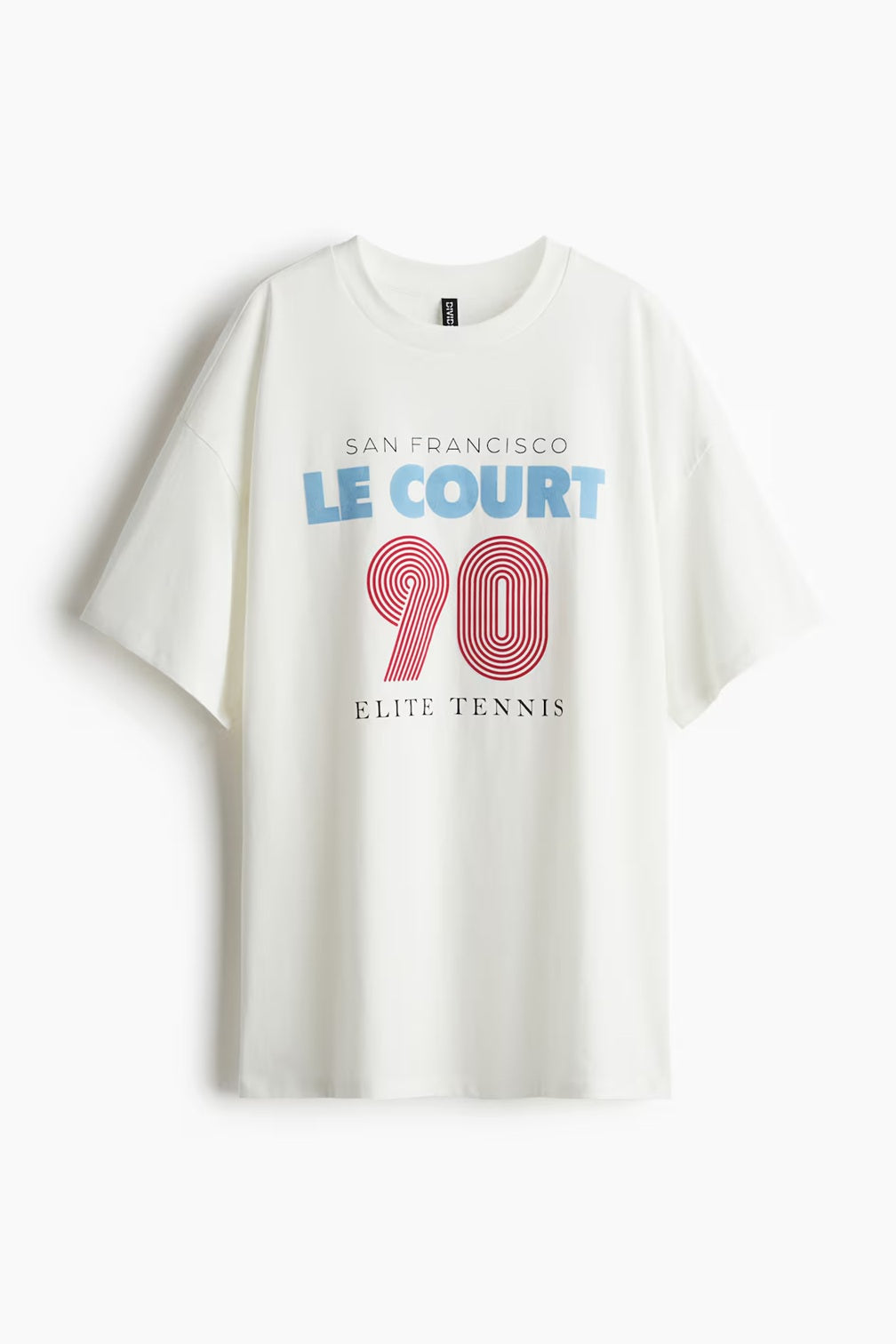 H&M Oversized Motif-Detail T-shirt