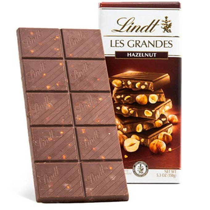 Lindt Les Grandes 34% Dark Hazelnut Chocolate 150 g