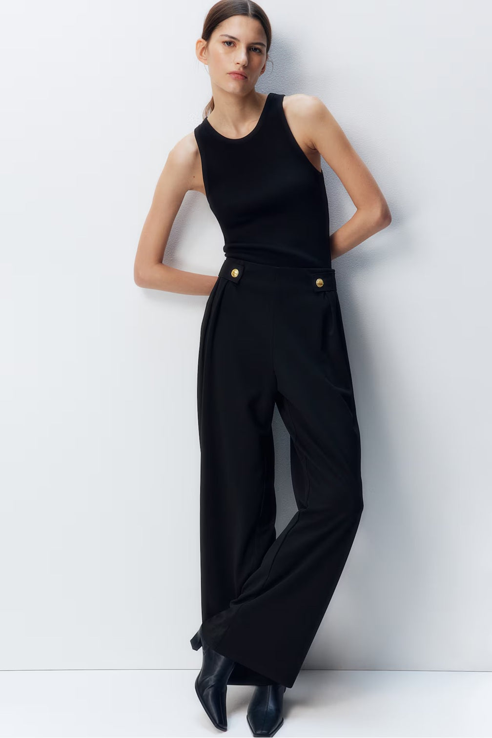 H&M Tailored Jersey Trousers