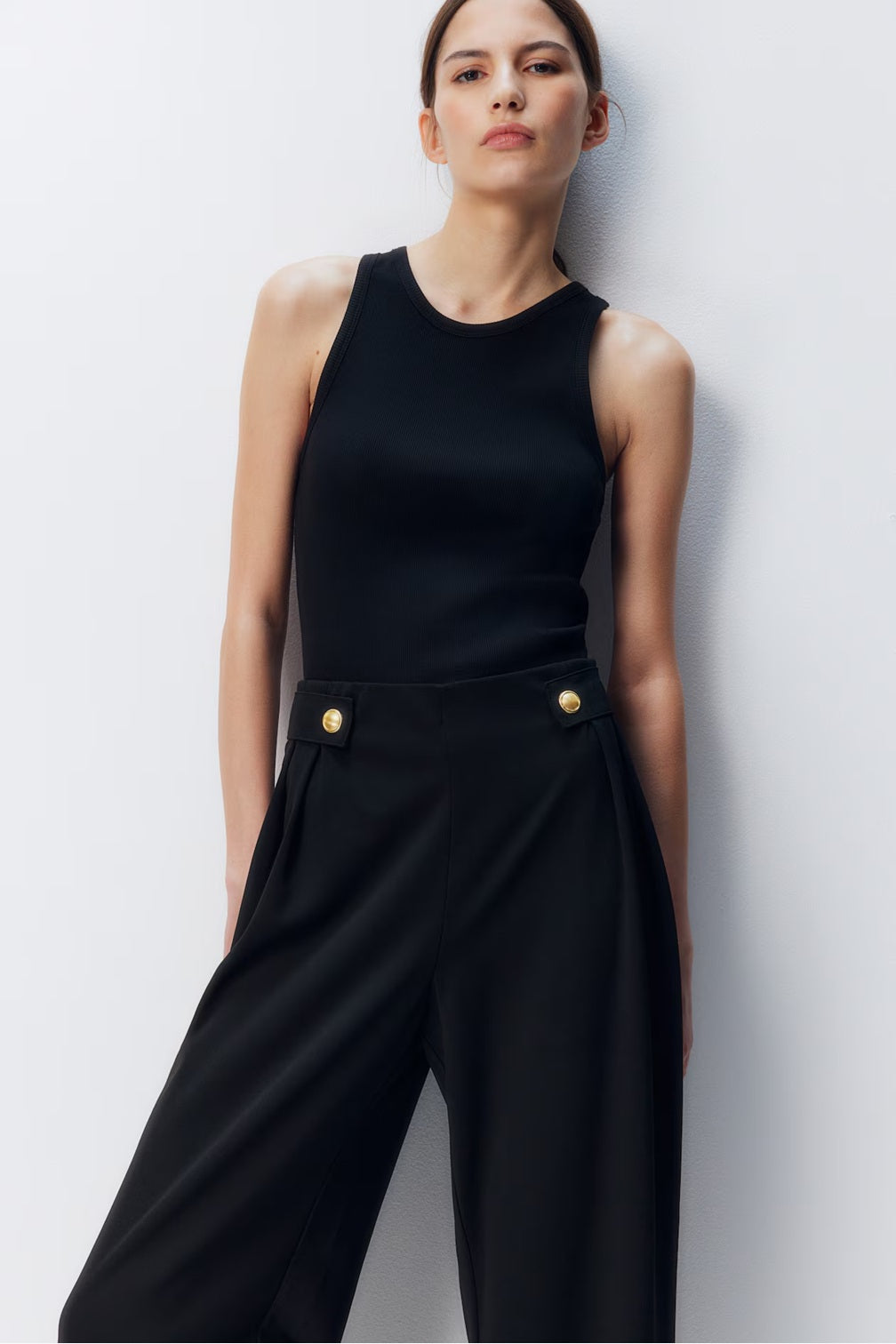 H&M Tailored Jersey Trousers