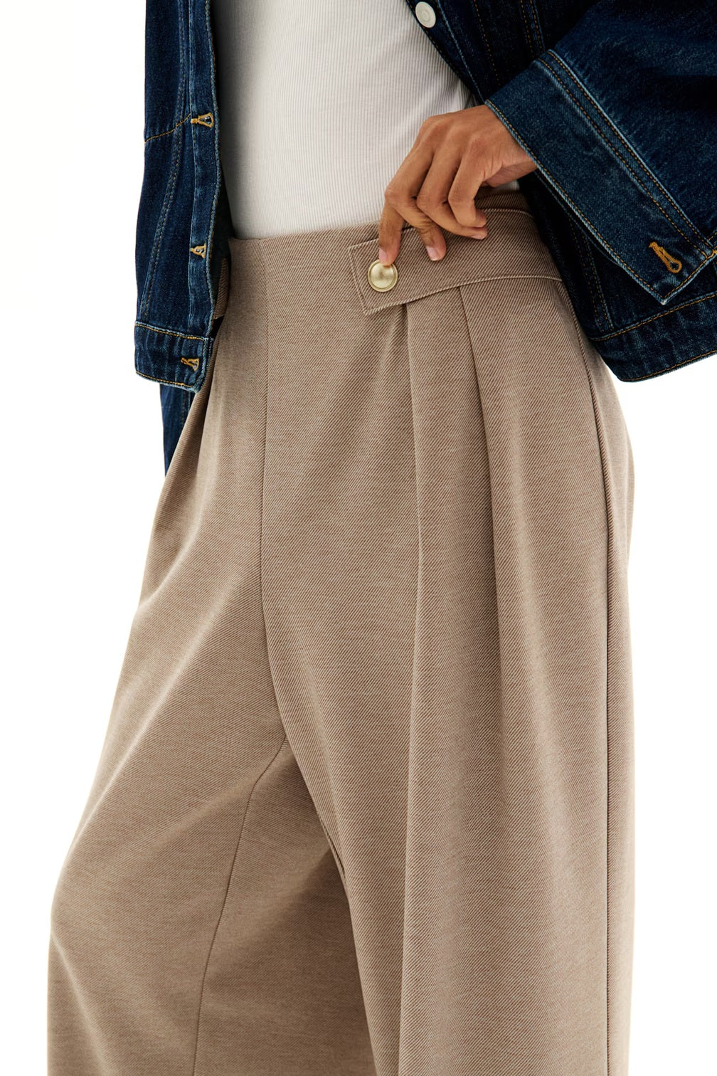 H&M Tailored Jersey Trousers