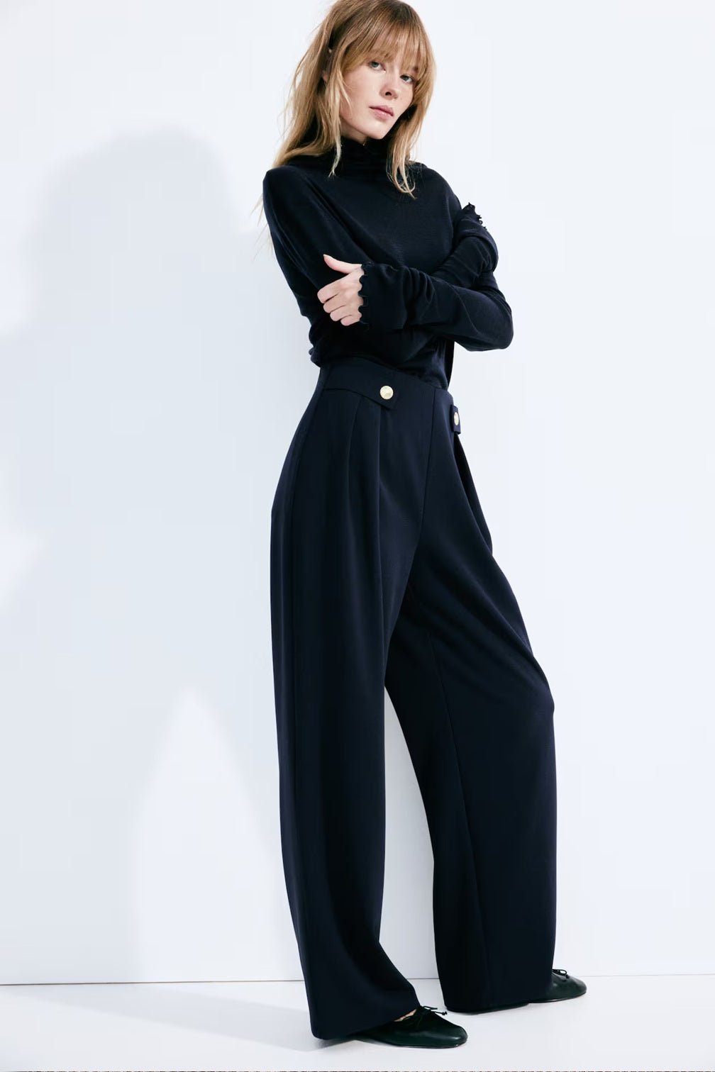 H&M Tailored Jersey Trousers